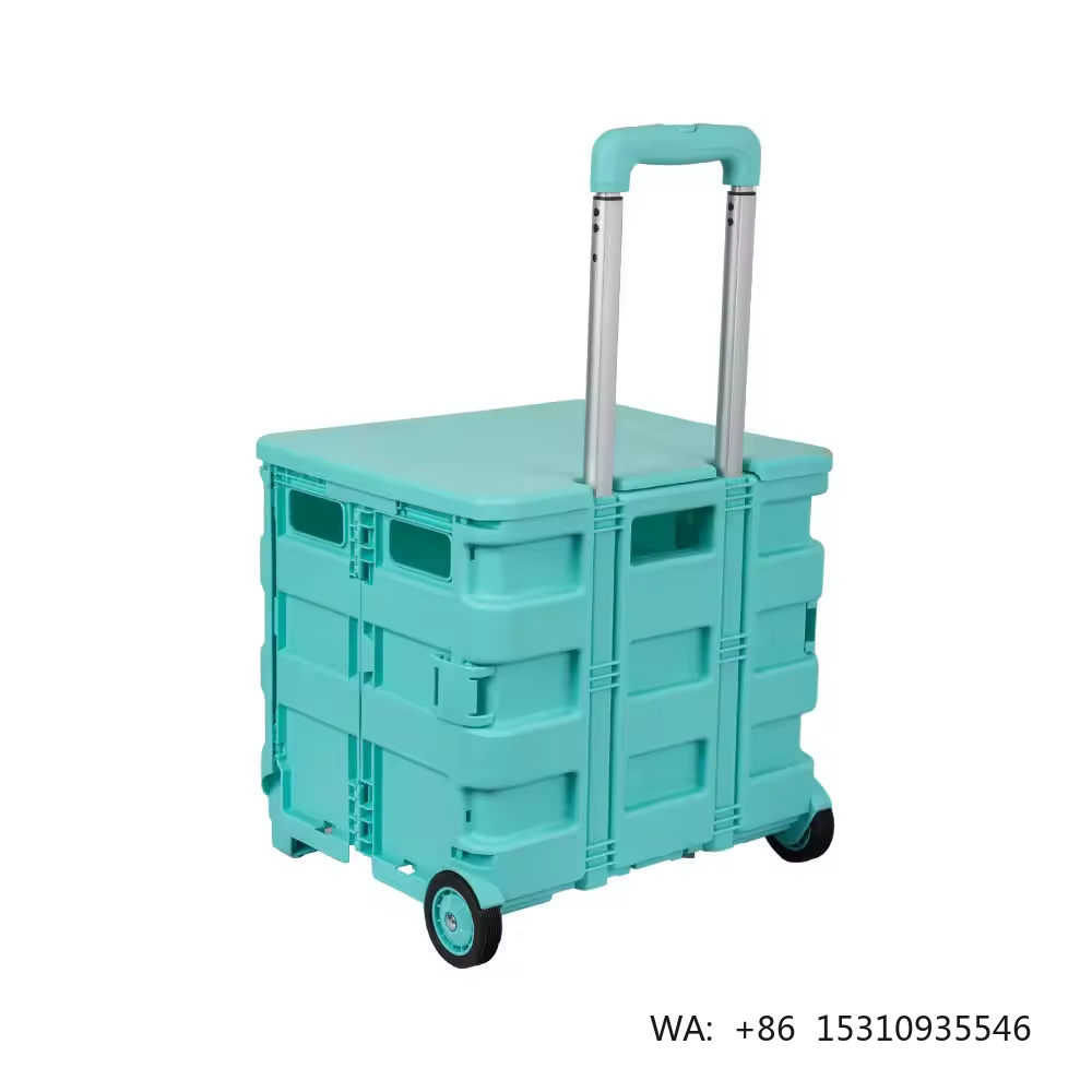 Outdoor Furniture Shop - Chariot de courses pliable en plastique