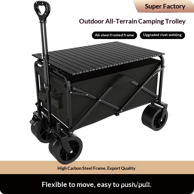 Outdoor Furniture Shop - Chariot de camping pliable de grande