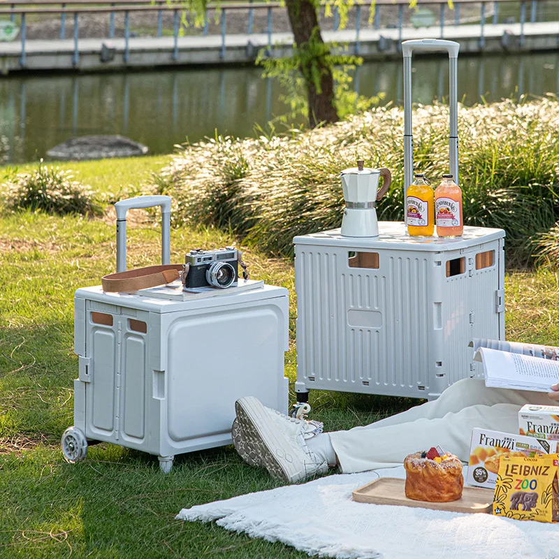 Outdoor Furniture Shop - Boîte de rangement extérieure petit chariot