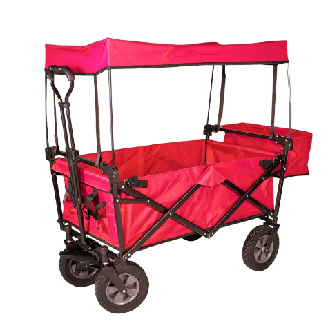 Outdoor Furniture Shop - Chariots pliables robustes avec auvent amovible