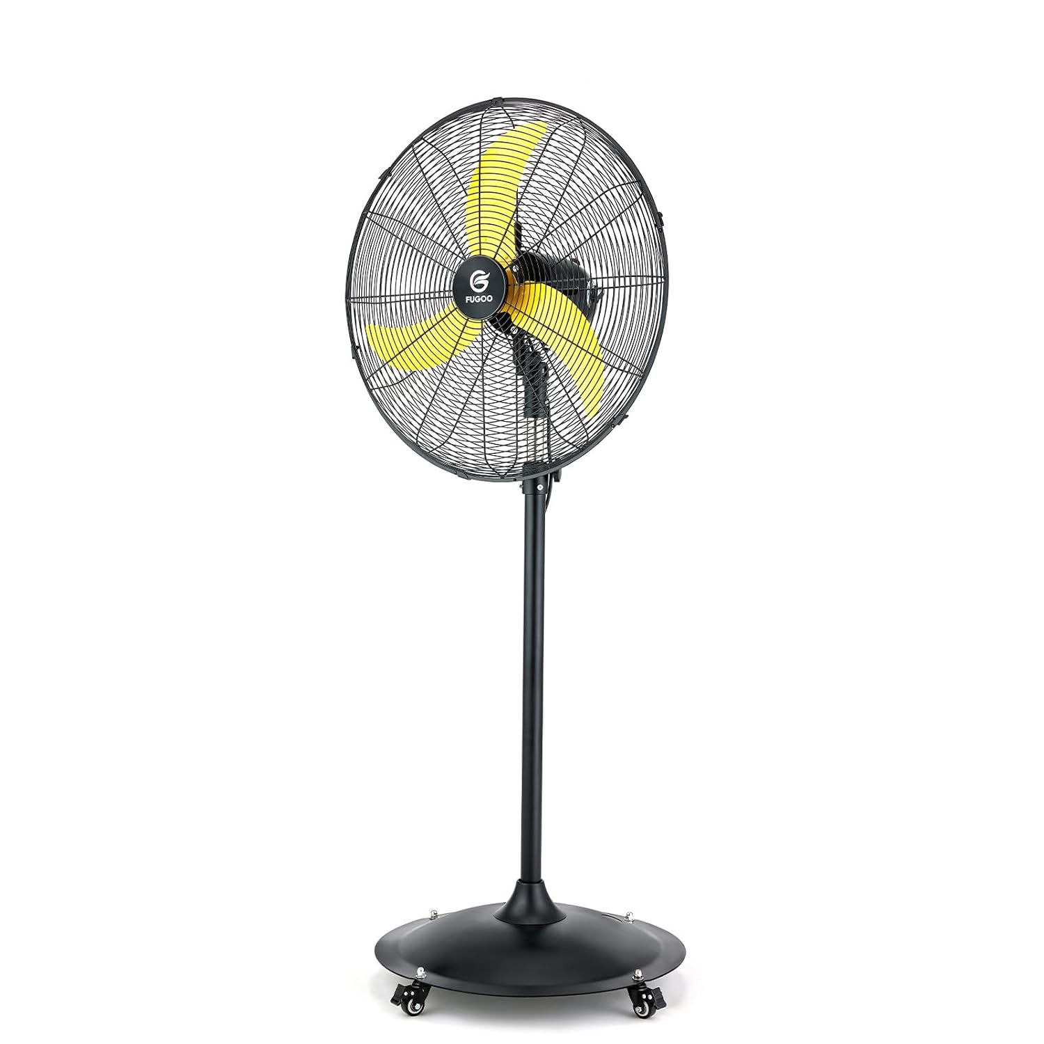Outdoor Furniture Metal - Ventilateur sur pied oscillant d'extérieur 24''