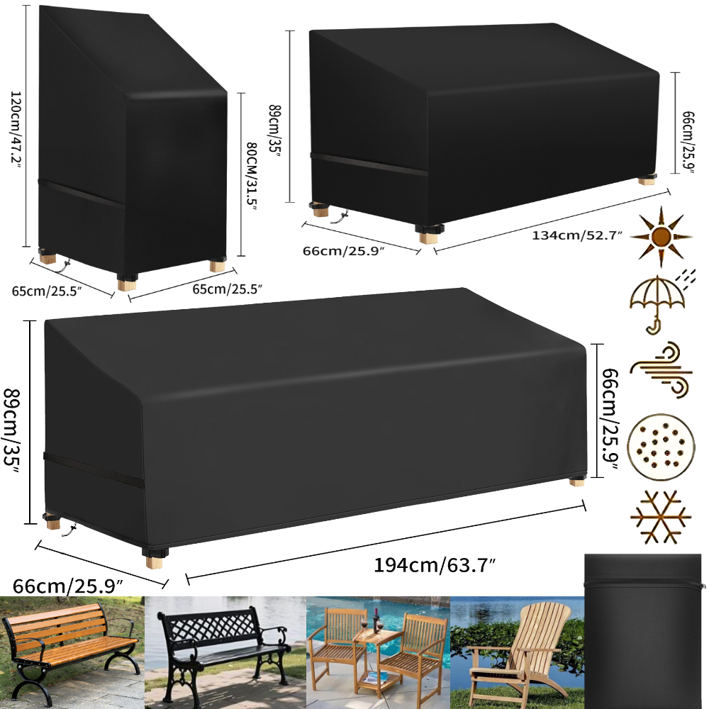 Outdoor Furniture Plans - Housse de protection imperméable pour chaise