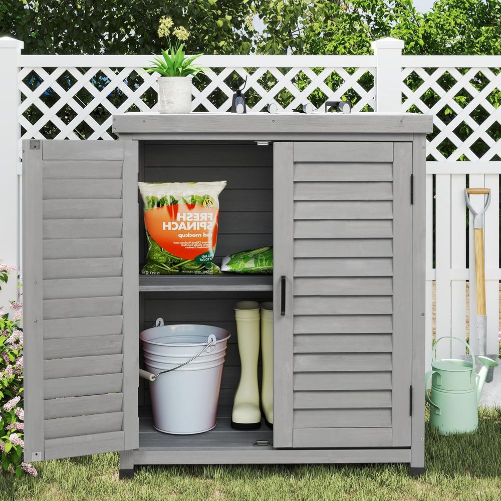 Armoire de rangement extérieur - Garden Bench Metal avis et prix