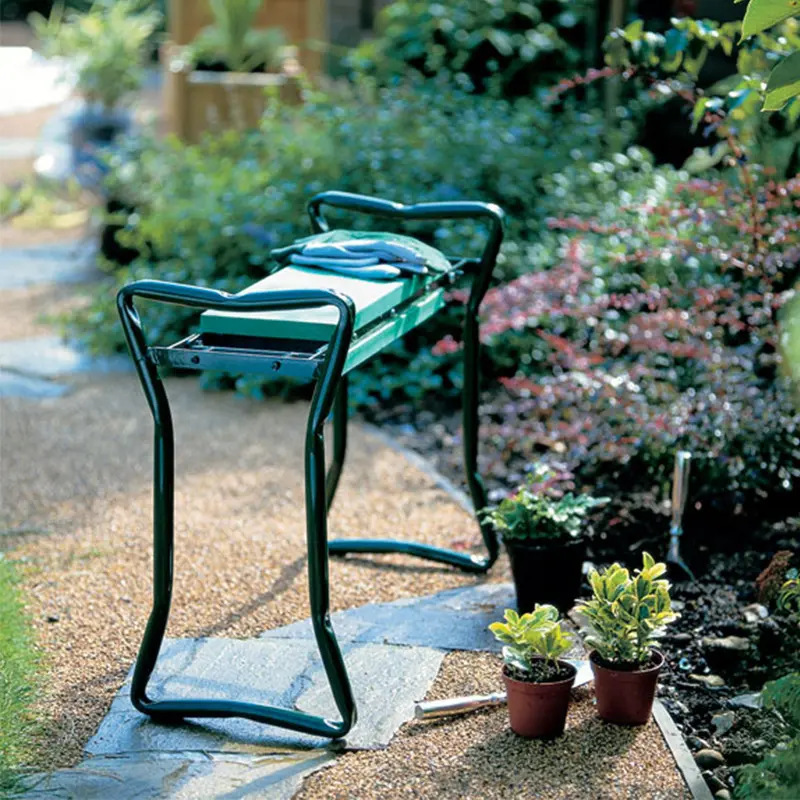 Tabouret de jardin pliable mul - Garden Bench Metal avis et prix