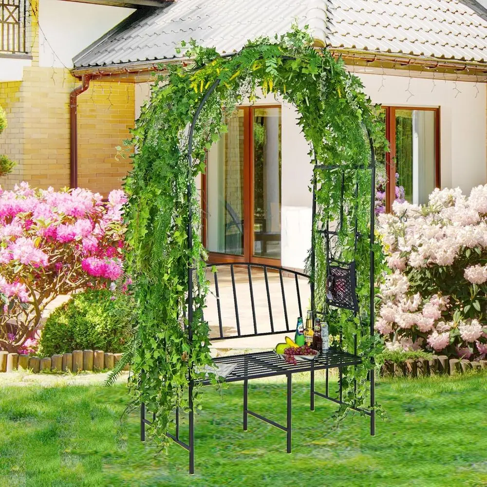 Arche de jardin en métal avec  - Garden Bench Metal avis et prix