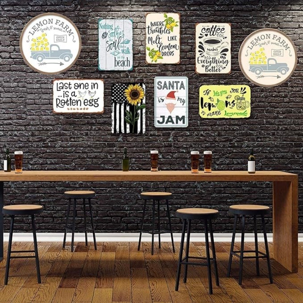 CIFBUY Décoration murale en al - Outdoor Furniture Weatherproof avis et prix