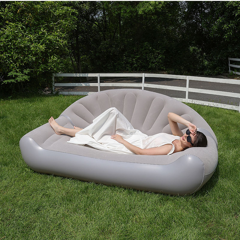 Canapé gonflable en forme d'év - Outdoor Furniture Lounge avis et prix