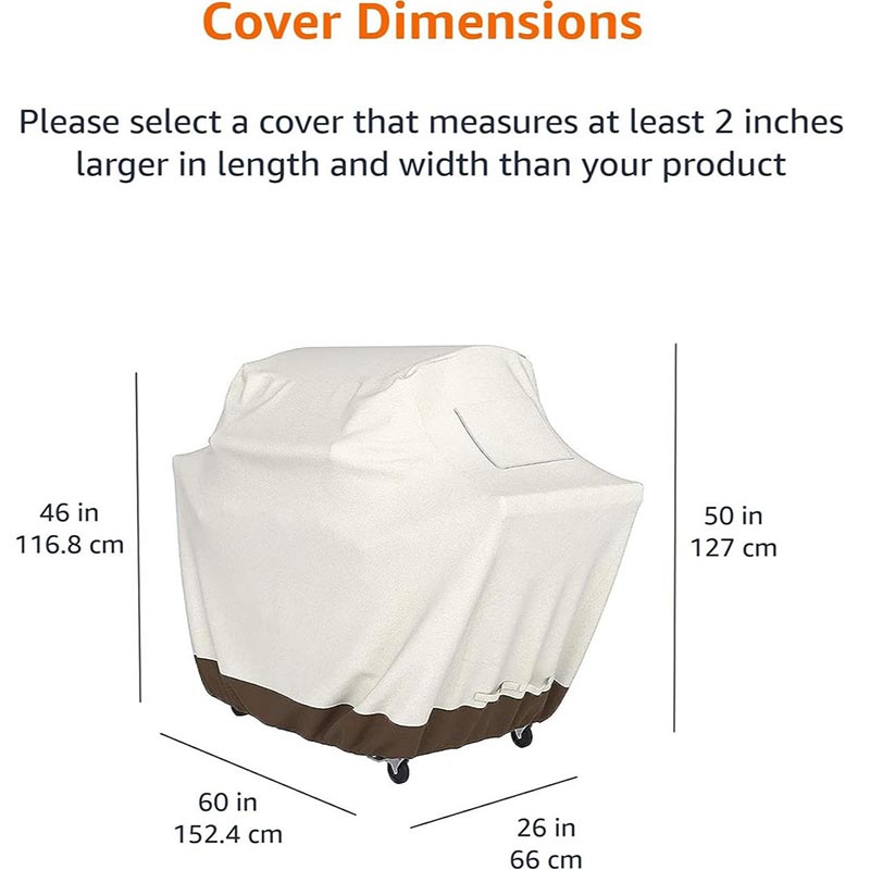 Housse de protection 210D beig - Outdoor Furniture Weatherproof avis et prix