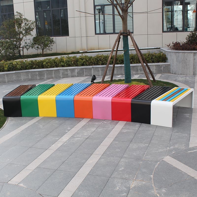 Banc métallique en acier lamin - Garden Bench Metal avis et prix