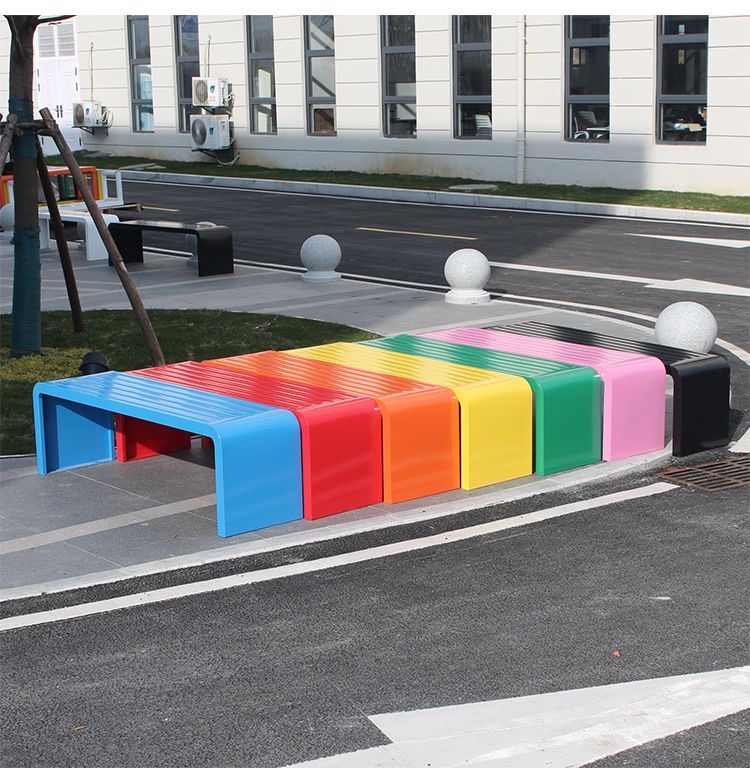 Banc métallique en acier lamin - Garden Bench Metal avis et prix