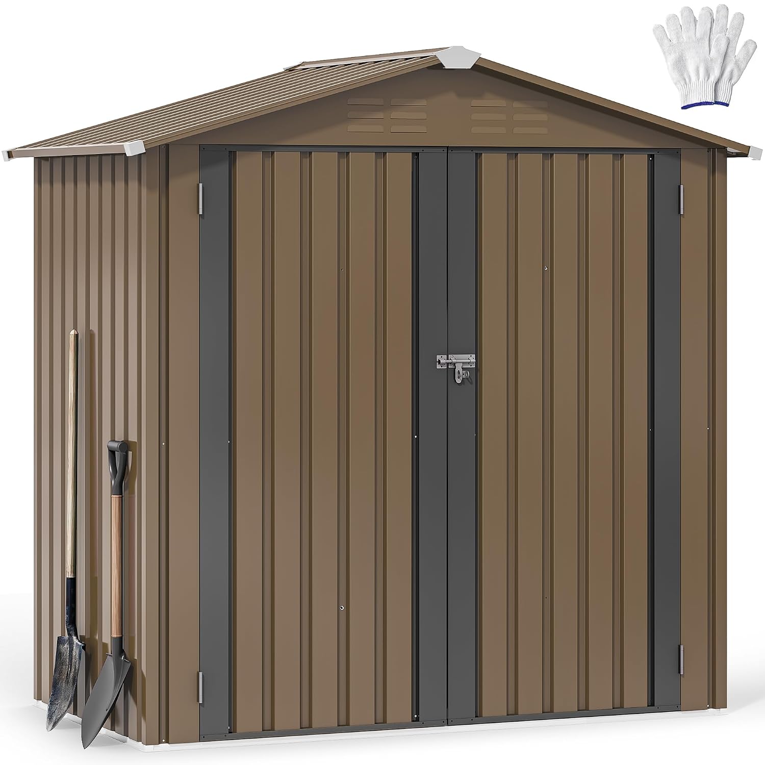 Abri de jardin métallique 6x4  - Outdoor Furniture Metal avis et prix