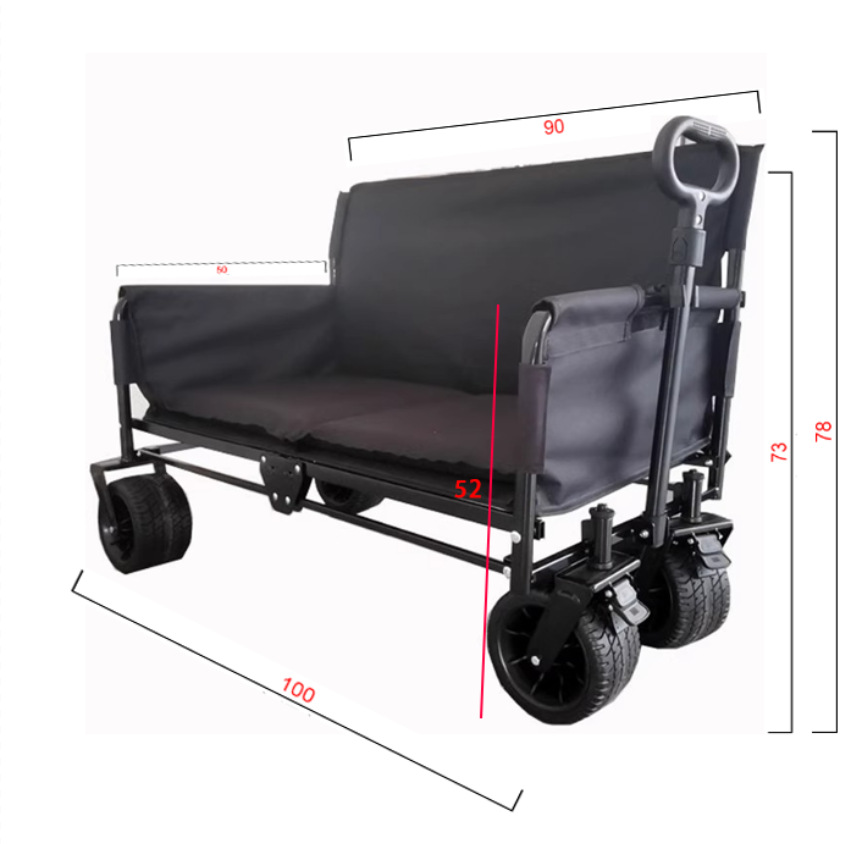 Chariot pliant multifonctionne - Outdoor Furniture Metal avis et prix