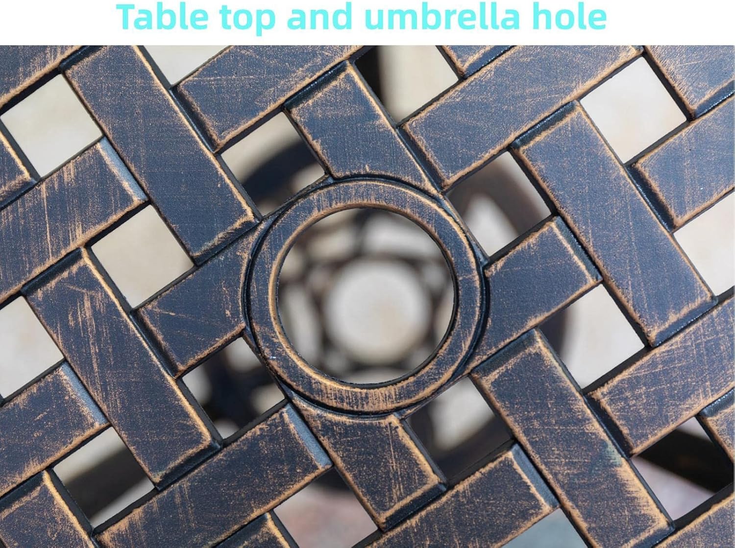 Ensemble bistro d'extérieur 3  - Bistro Table Set avis et prix