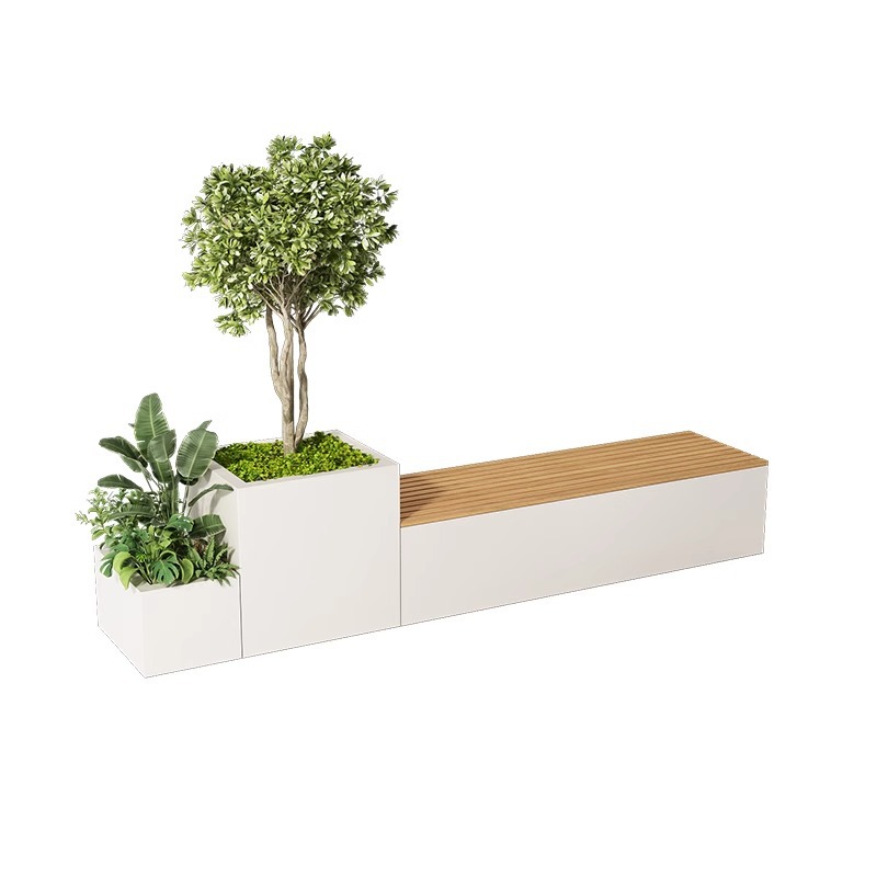 Banc-jardinière combiné en mét - Garden Bench Metal avis et prix