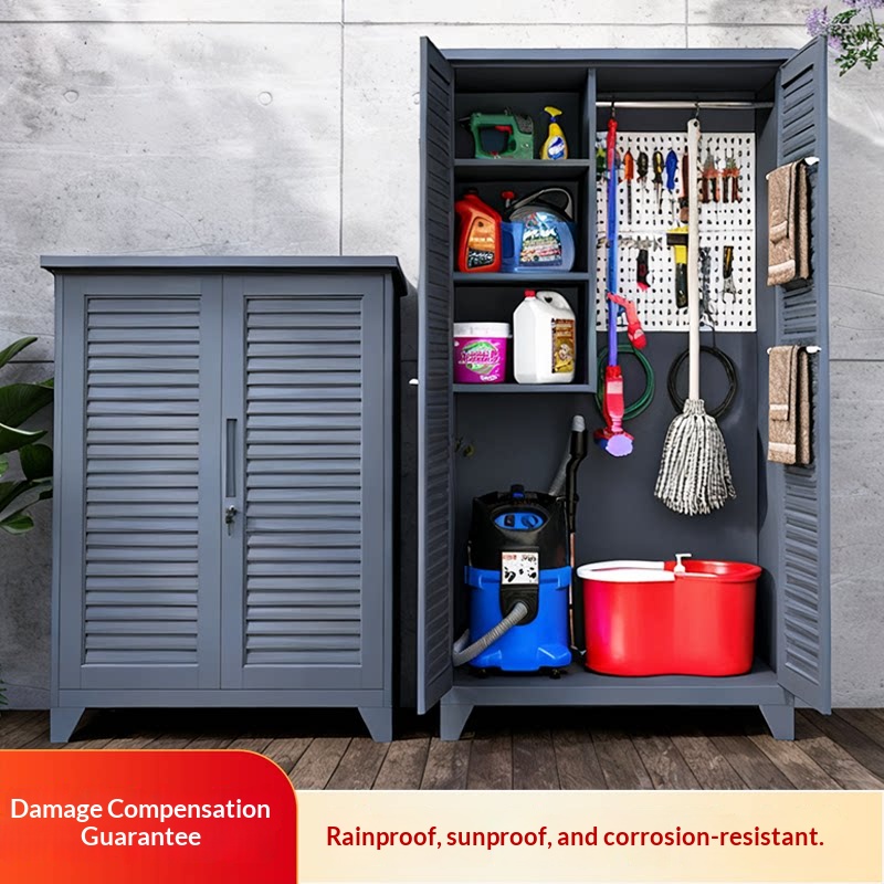 Armoire de rangement extérieur - Outdoor Furniture Metal avis et prix