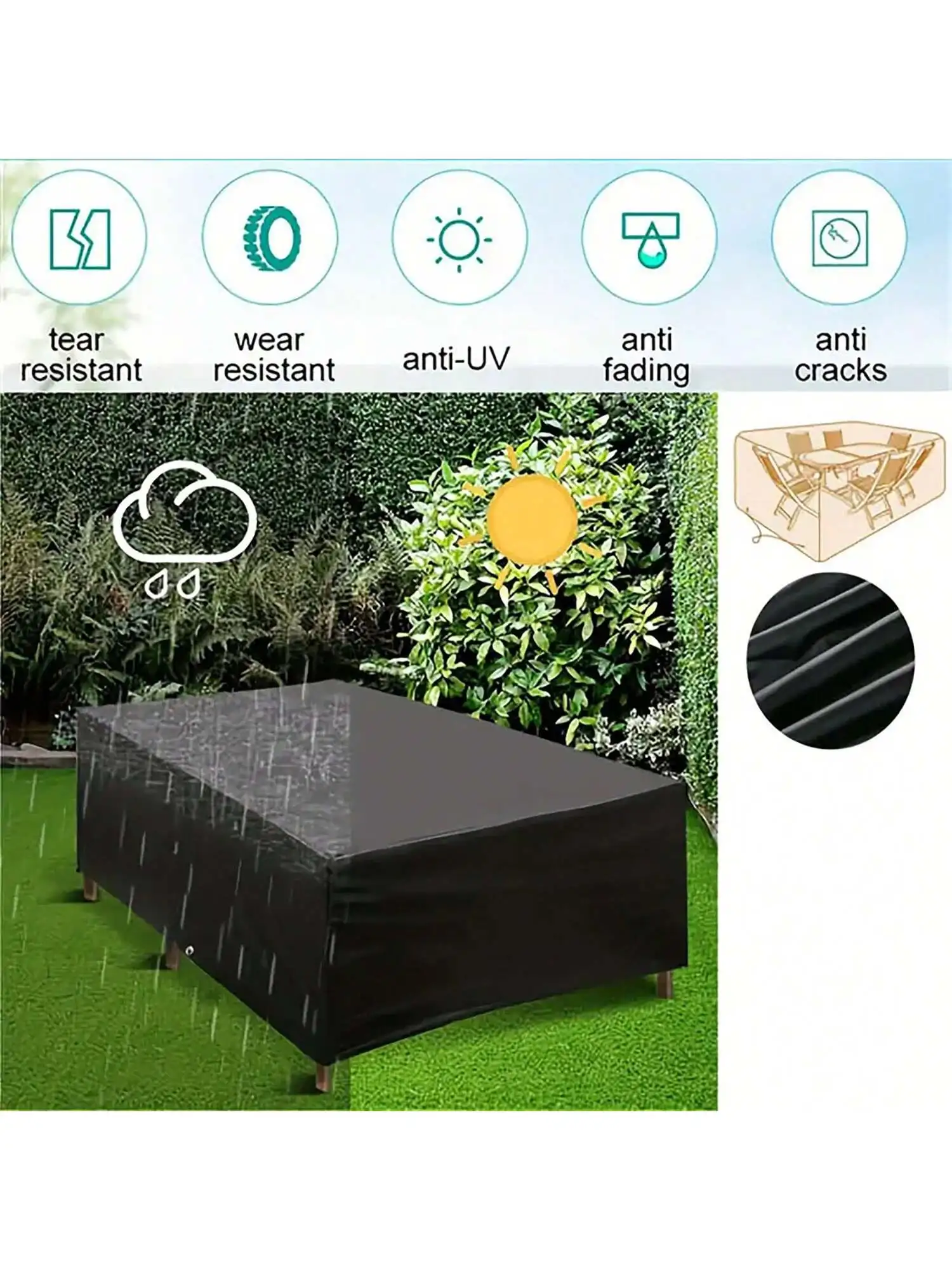 Juste anti-poussière imperméab - Outdoor Furniture Plans avis et prix