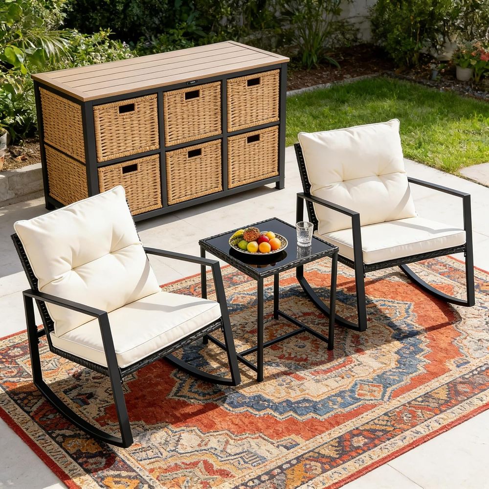 Ensemble bistro 3 pièces d'ext - Bistro Table Set avis et prix