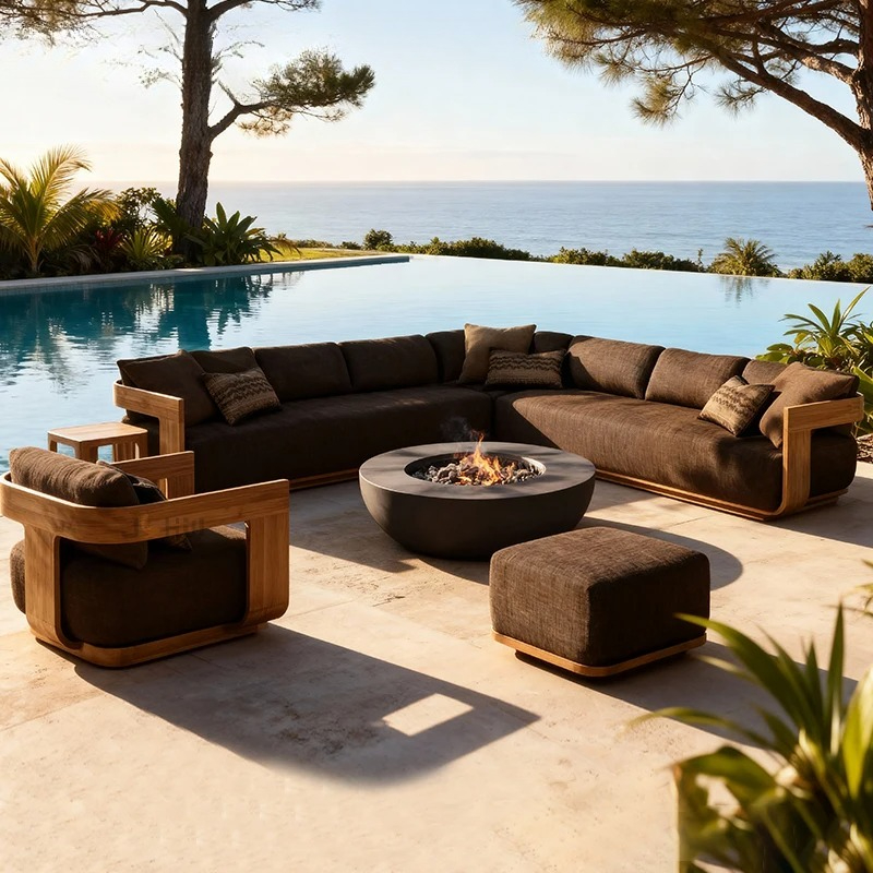 Canapé avec coussin imperméabl - Outdoor Furniture Europe avis et prix