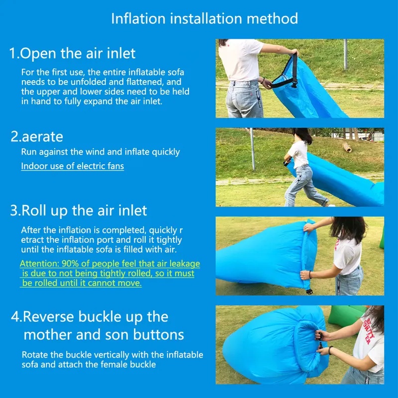 Canapé gonflable portable lége - Outdoor Furniture Weatherproof avis et prix
