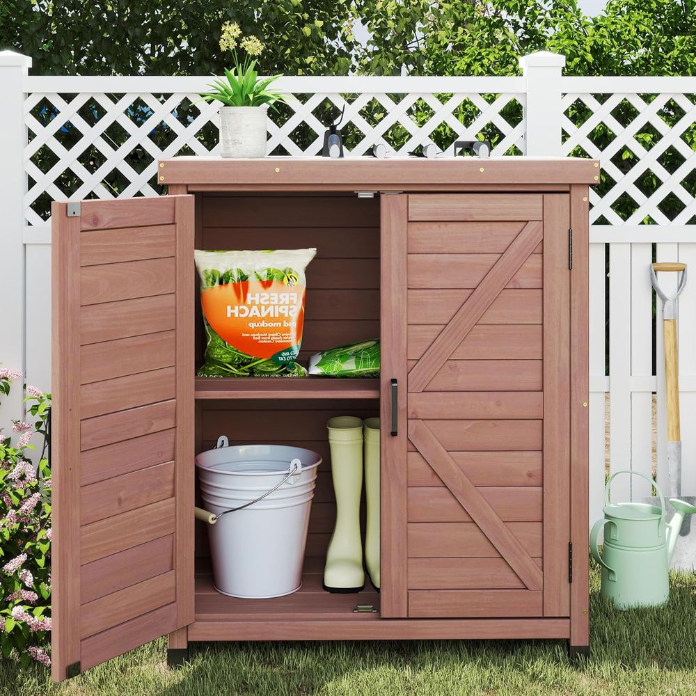 Armoire de rangement extérieur - Garden Bench Metal avis et prix