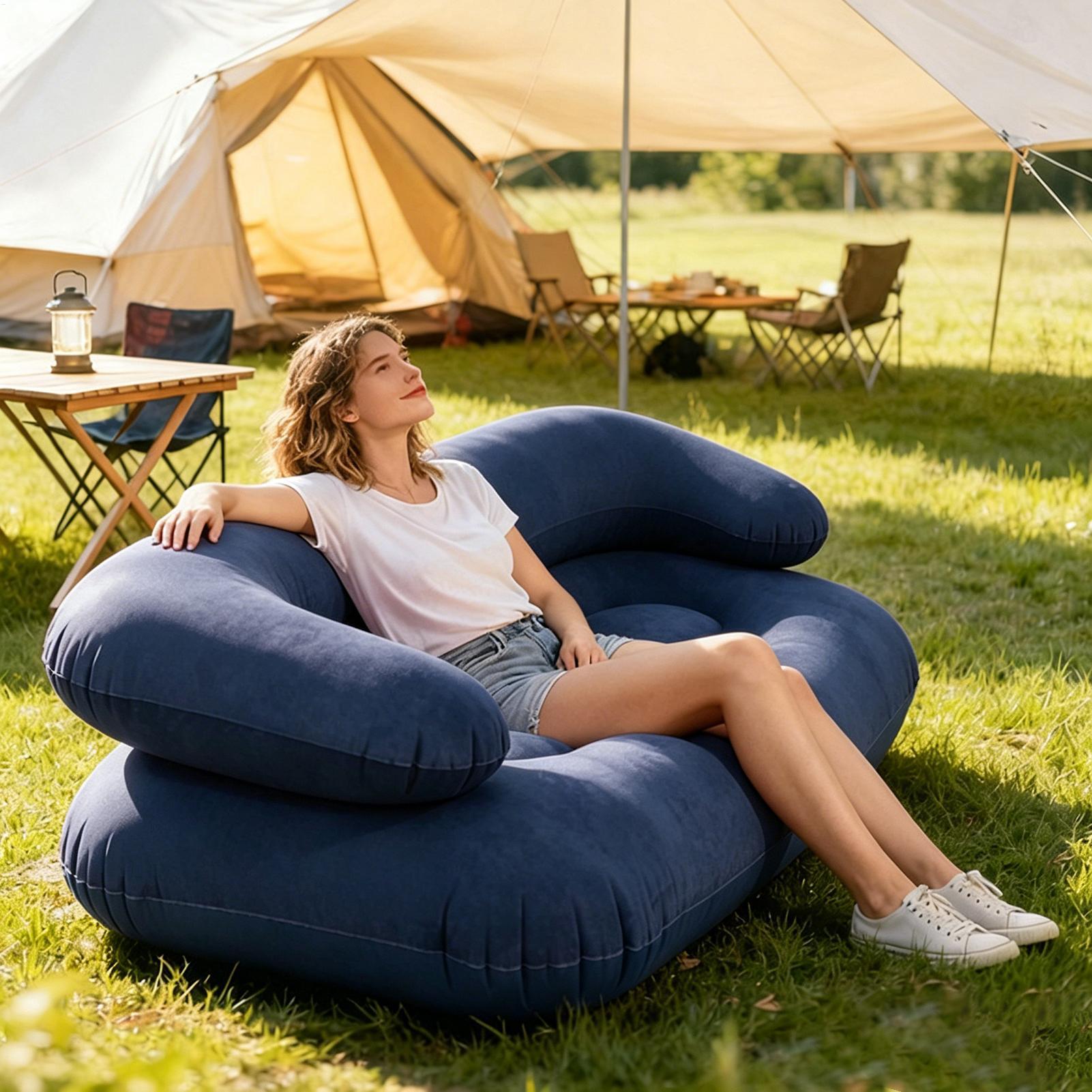 Canapé gonflable pour le campi - Outdoor Furniture Europe avis et prix
