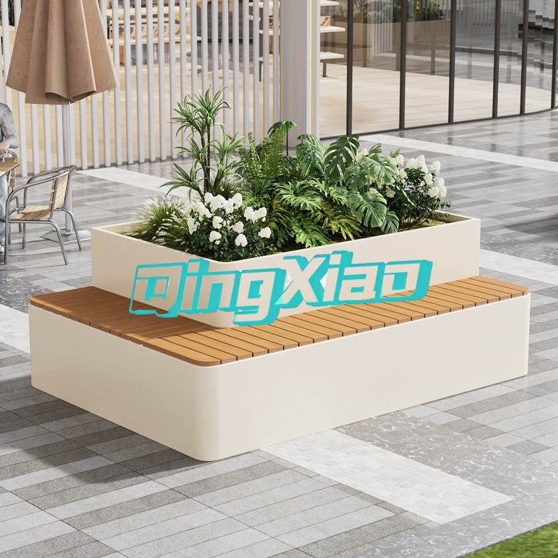Banc d'extérieur avec jardiniè - Garden Bench Metal avis et prix