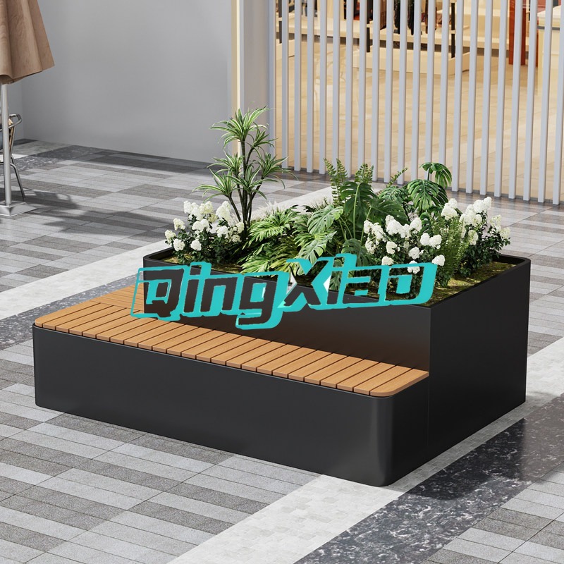 Banc d'extérieur avec jardiniè - Garden Bench Metal avis et prix