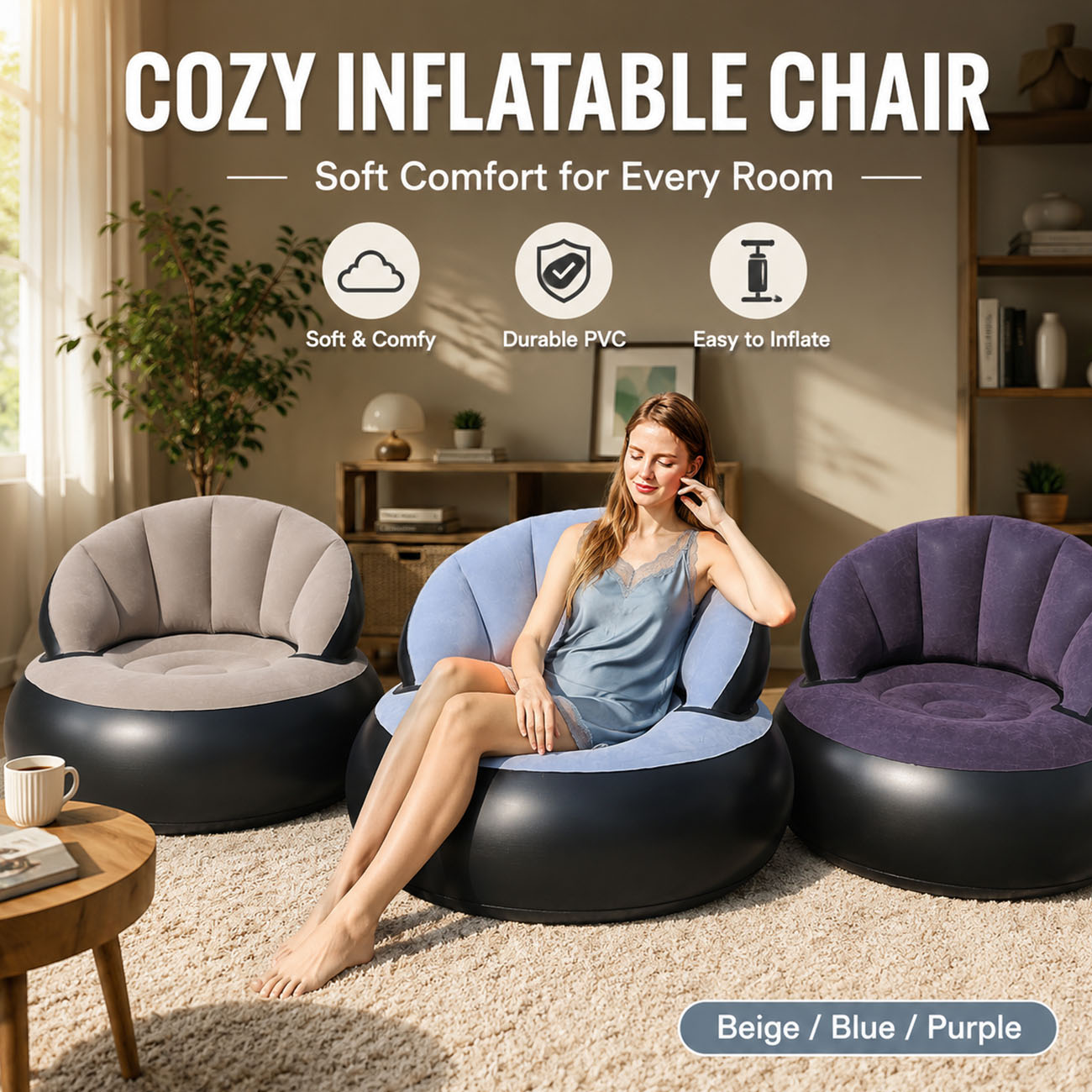 Fauteuil gonflable pour adulte - Outdoor Furniture Lounge avis et prix